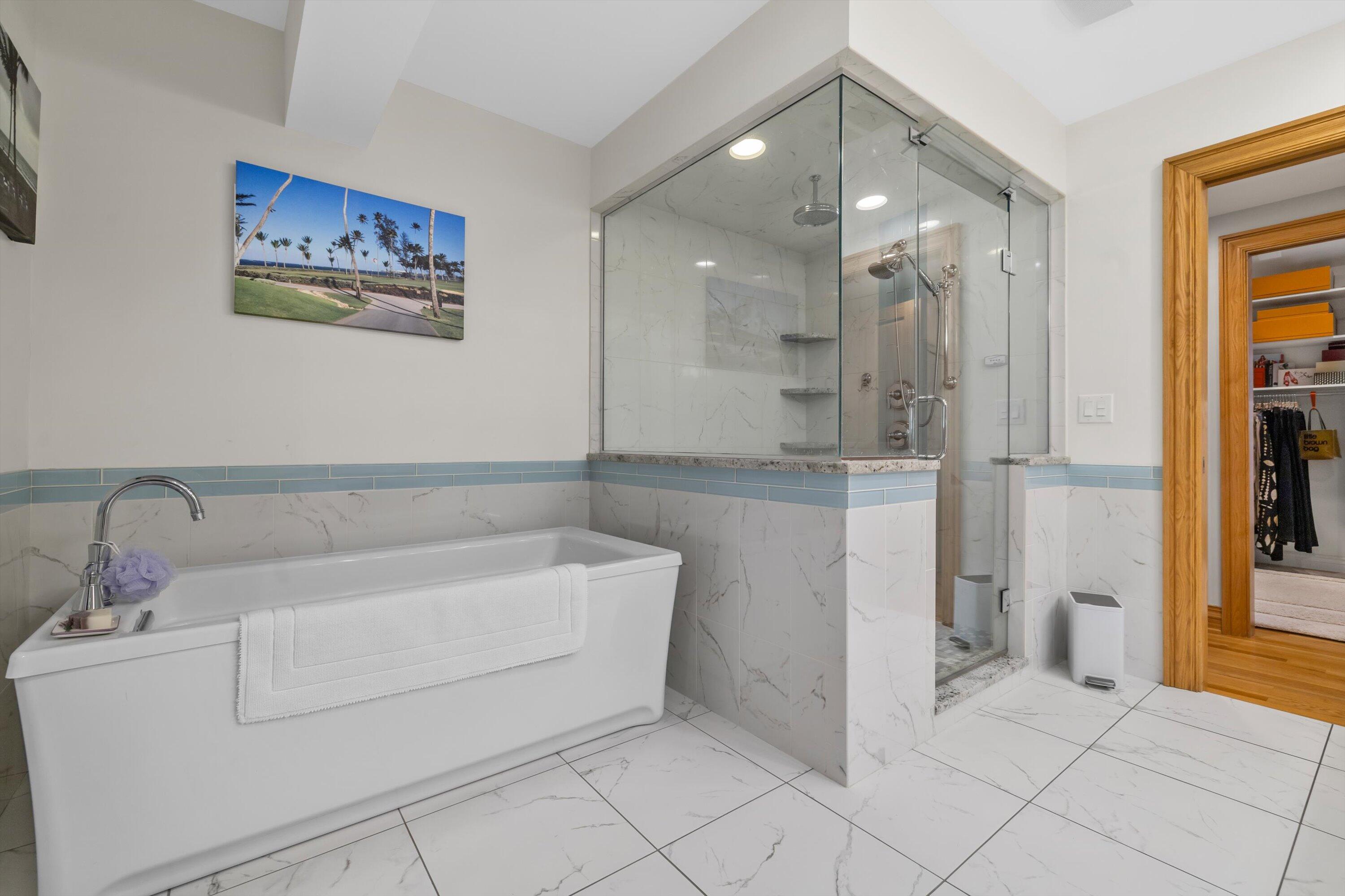 8400 122nd Street Pleasant Prairie, WI 53158 - Photo 19 of 78 Soaking tub, separate shower