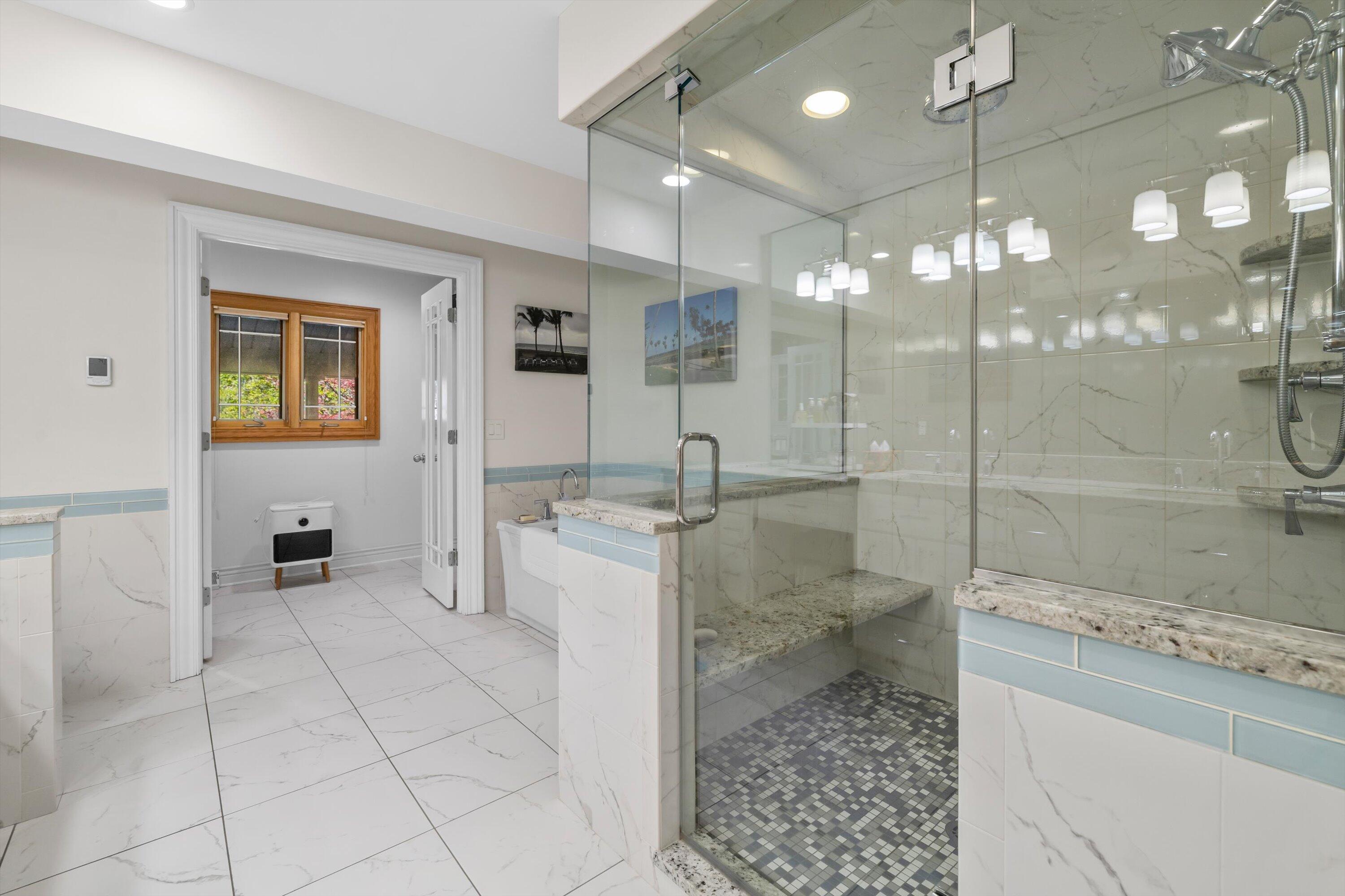 8400 122nd Street Pleasant Prairie, WI 53158 - Photo 20 of 78 Spa like master bath, heated floors