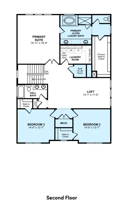2296 Minifarm Way, Unit 525 Mount Pleasant, SC 29466 - Photo 44 of 71 Second floor