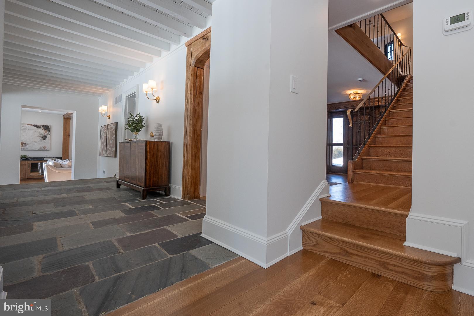 201 South Spring Mill Road Villanova, PA 19085 - Photo 15 of 84 Stairs and 1st Floor Hall