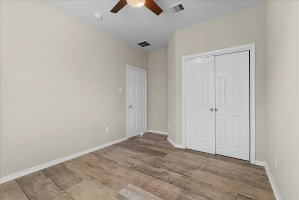 wooden floor in an empty room