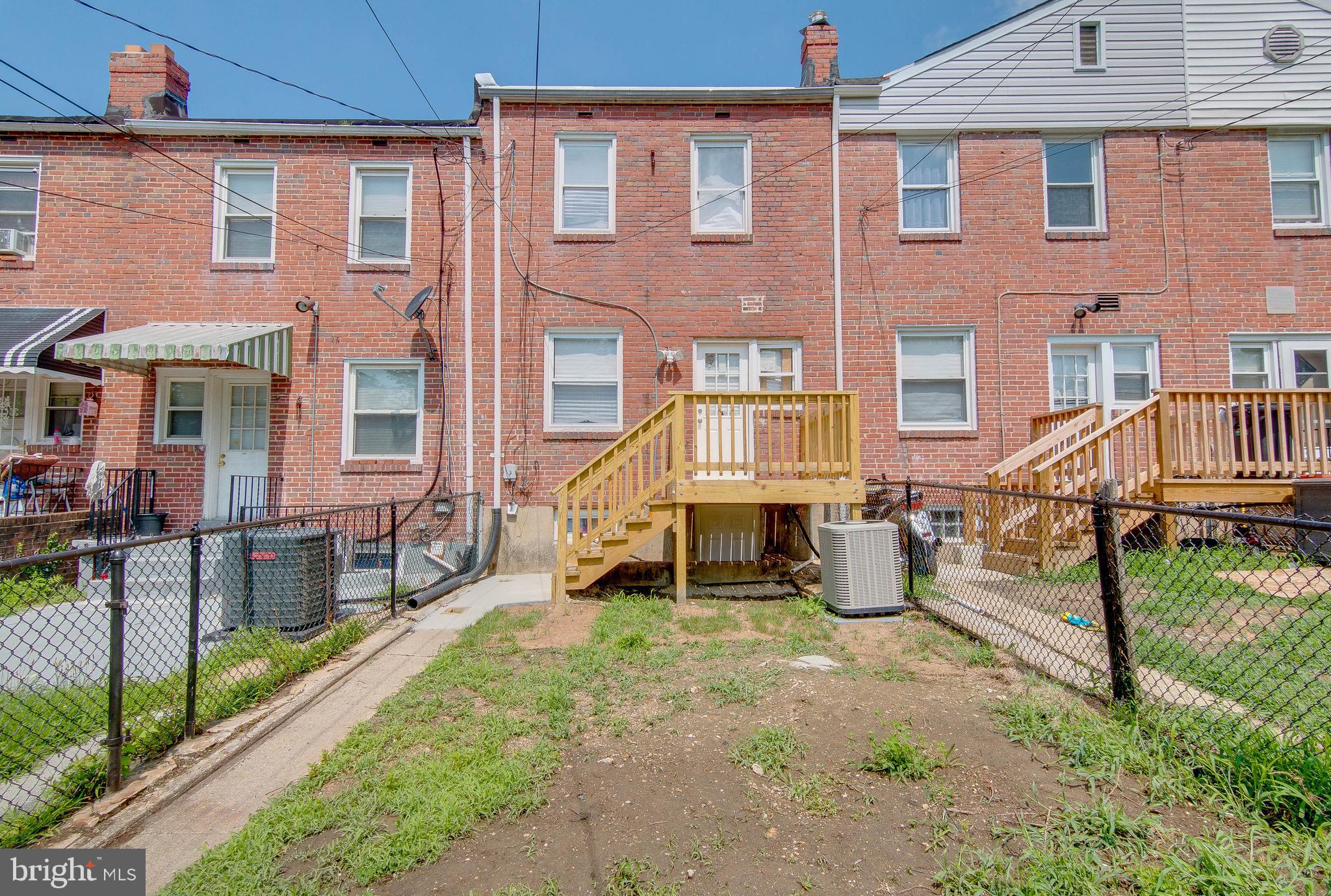 4505 Manorview Road Baltimore, MD 21229 - Photo 42 of 43 Rear yard with off street parking