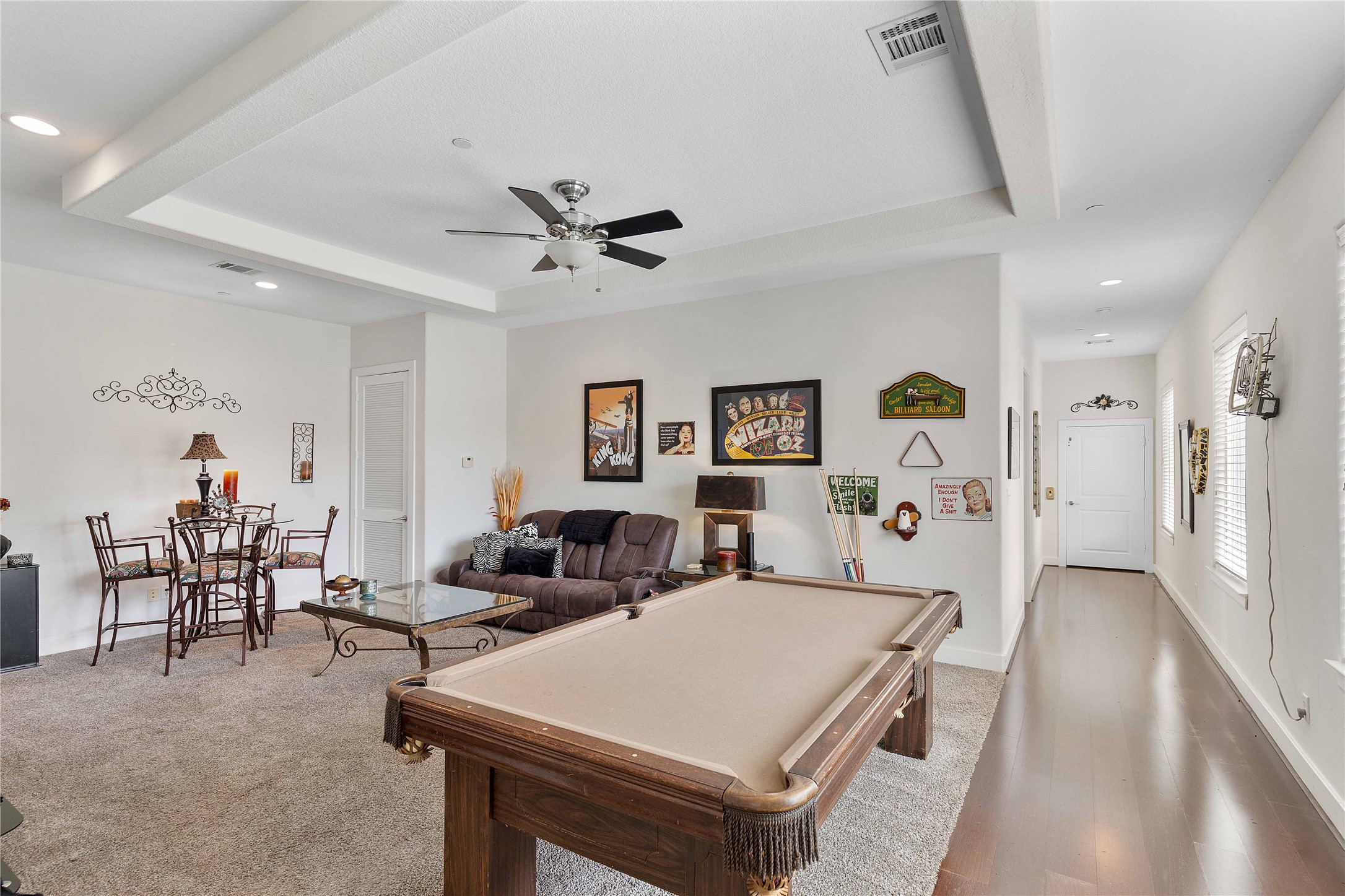 11434 Ketch Court Willis, TX 77318 - Photo 5 of 50 a living room with furniture and a wooden floor