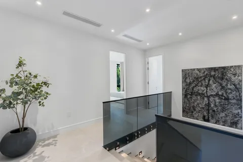 a view of entryway with flower pot