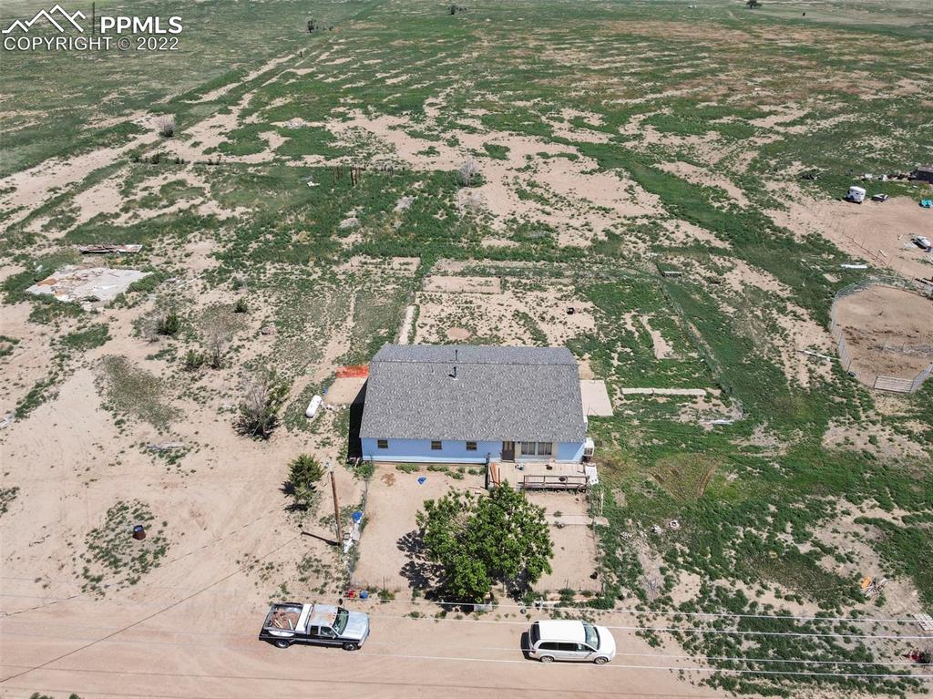 18761 County Road J Ordway, CO 81063 - Photo 7 of 26 an aerial view of a house with a yard