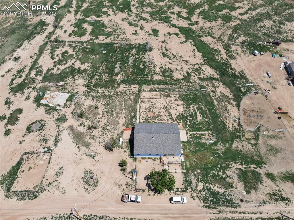 18761 County Road J Ordway, CO 81063 - Photo 9 of 26 an aerial view of house with yard