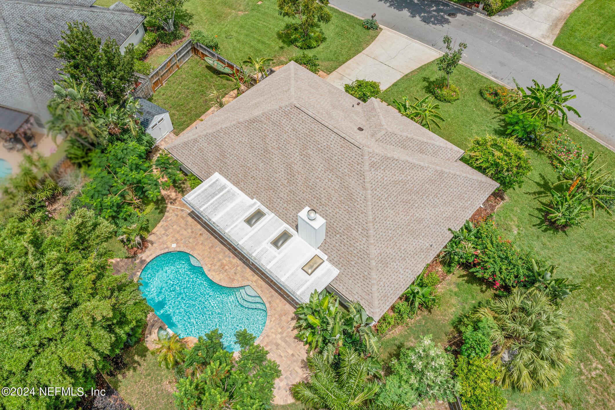 622 Cherry Street Neptune Beach, FL 32266 - Photo 66 of 77 an aerial view of a house