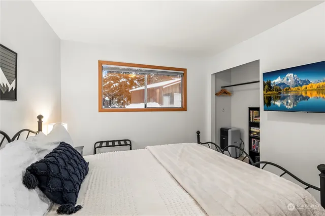 a room with storage and utility