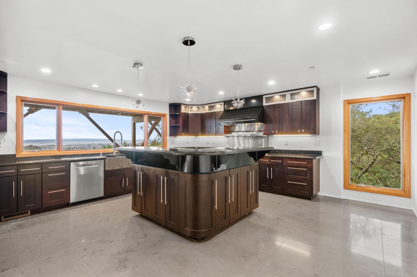 15 Anson Road, Unit B Hillsborough, CA 94010 - Photo 7 of 25 a kitchen with stainless steel appliances granite countertop a stove a sink and a refrigerator