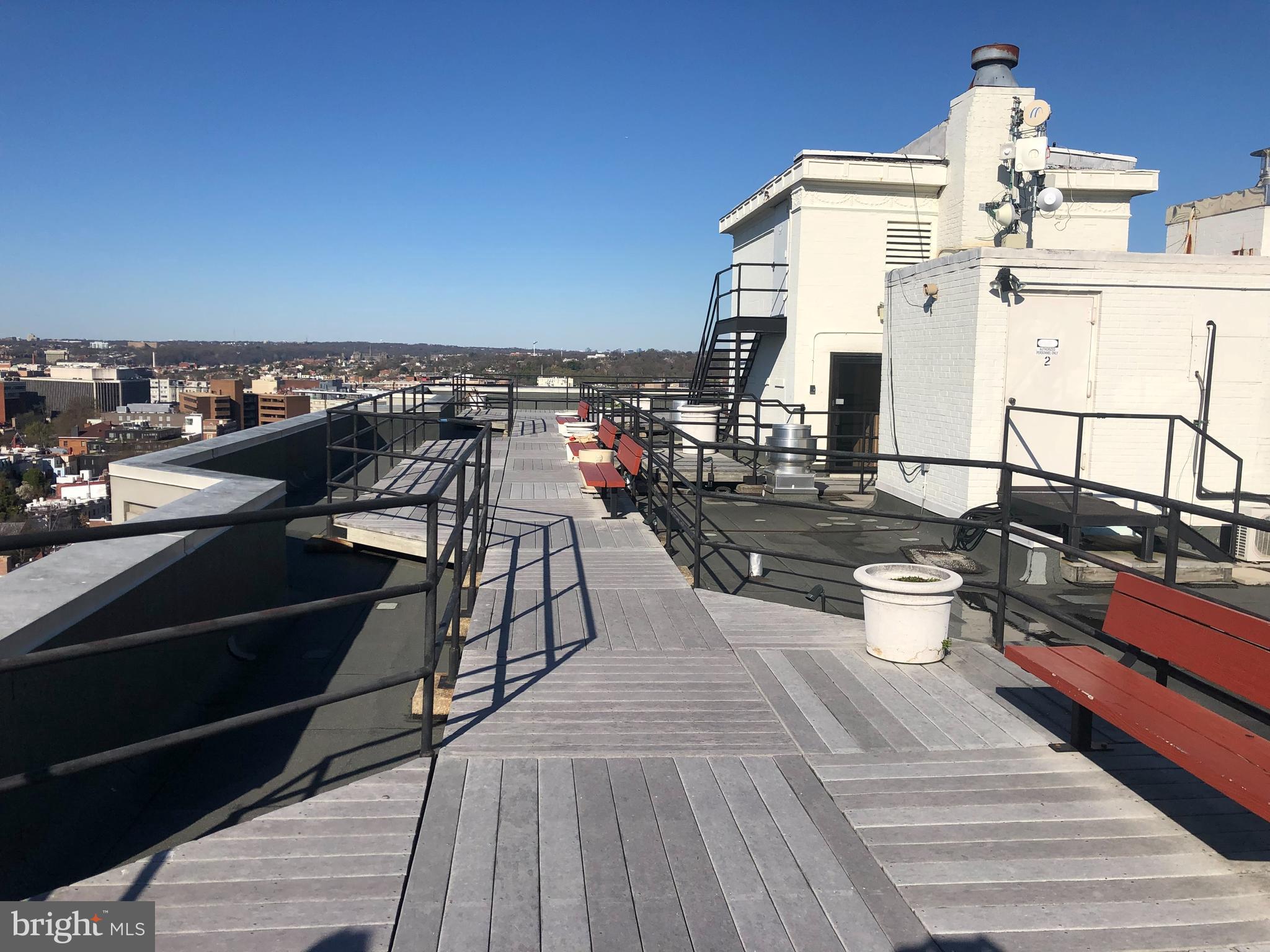 1615 Q Street Northwest, Unit 406 Washington, DC 20009 - Photo 17 of 21 Rooftop Deck