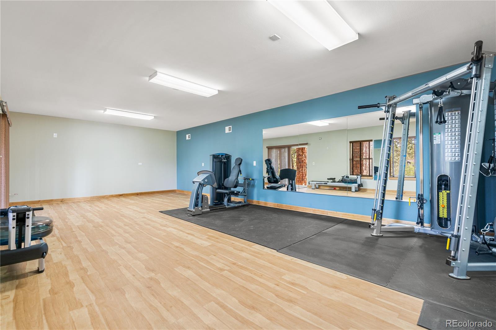 691 Cumberland Road Larkspur, CO 80118 - Photo 35 of 43 a view of a room with gym equipment