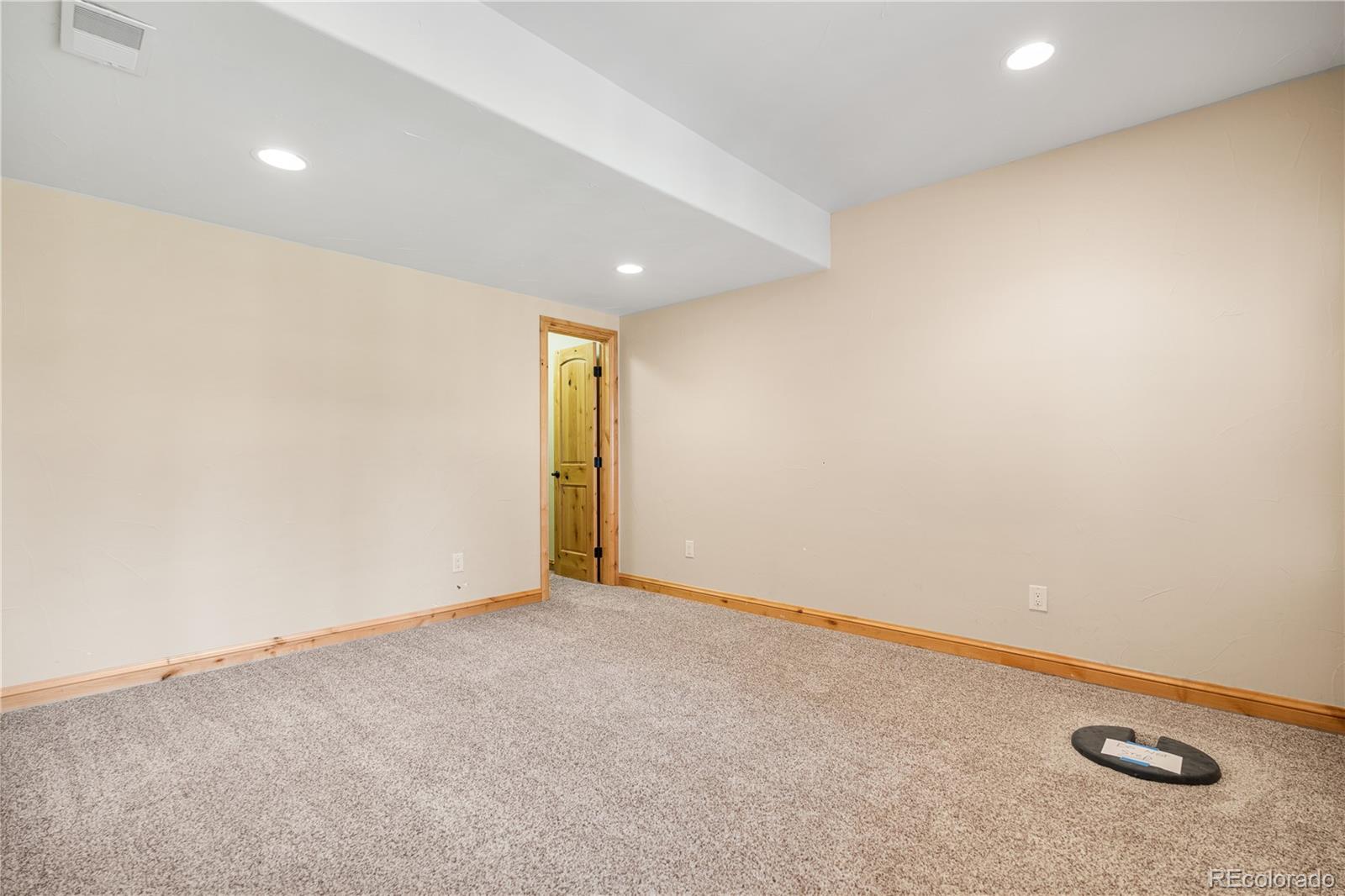 691 Cumberland Road Larkspur, CO 80118 - Photo 38 of 43 an empty room with sliding door