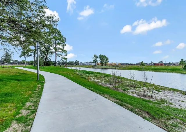 a view of an outdoor space and a yard