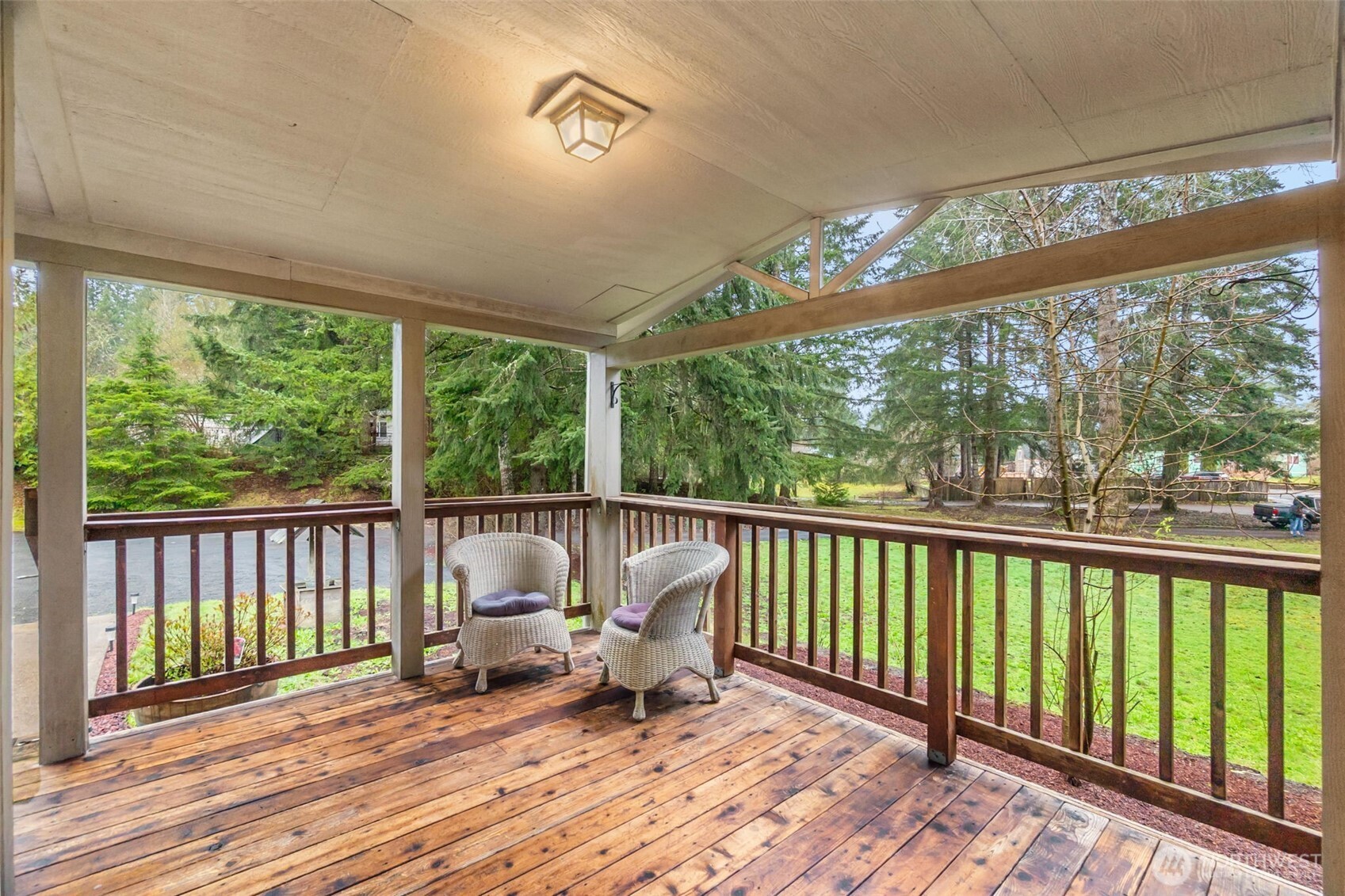 71 East Rhododendron Place Shelton, WA 98584 - Photo 26 of 38 a view of balcony with furniture