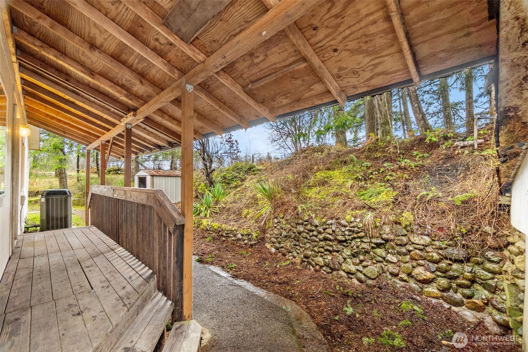 71 East Rhododendron Place Shelton, WA 98584 - Photo 29 of 38 a view of a porch