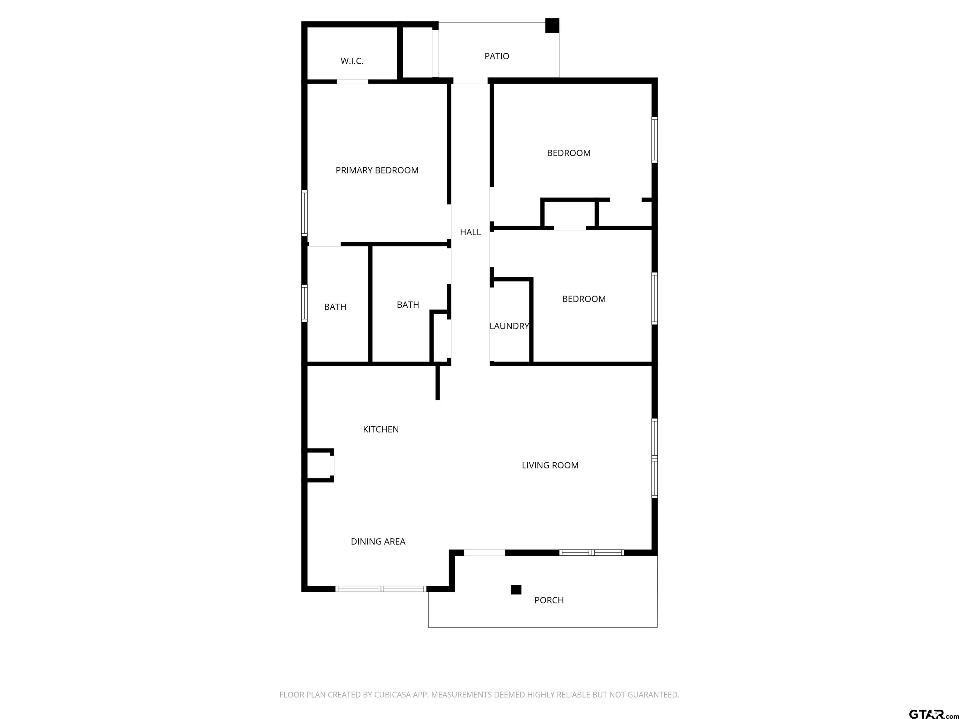 1310 West Claude Street Tyler, TX 75702 - Photo 27 of 27 a picture of a floor plan