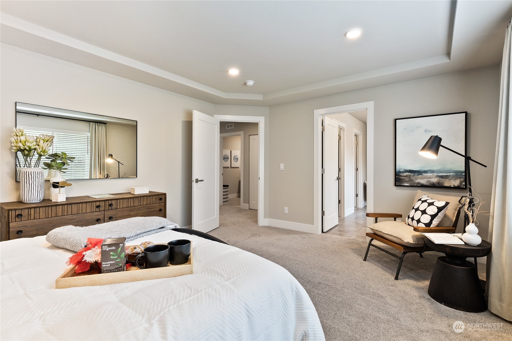 15 177th St S West, Unit IW 15 Bothell, WA 98012 - Photo 20 of 29 a bedroom with furniture and a couch