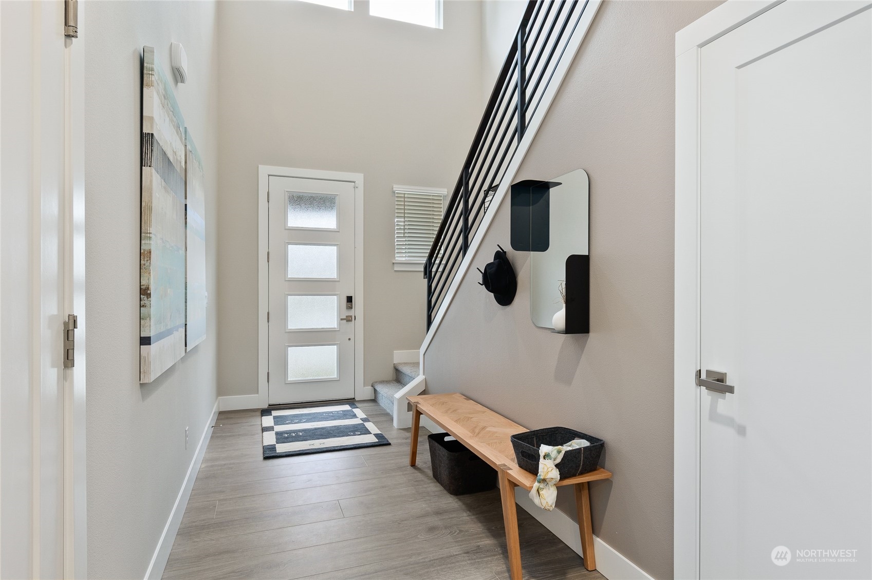 15 177th St S West, Unit IW 15 Bothell, WA 98012 - Photo 2 of 29 a view of an entryway with wooden floor