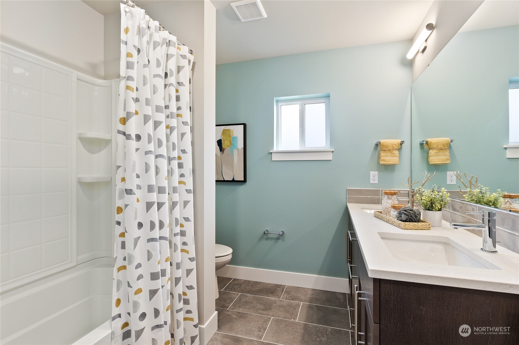 15 177th St S West, Unit IW 15 Bothell, WA 98012 - Photo 26 of 29 a bathroom with a sink a toilet and shower