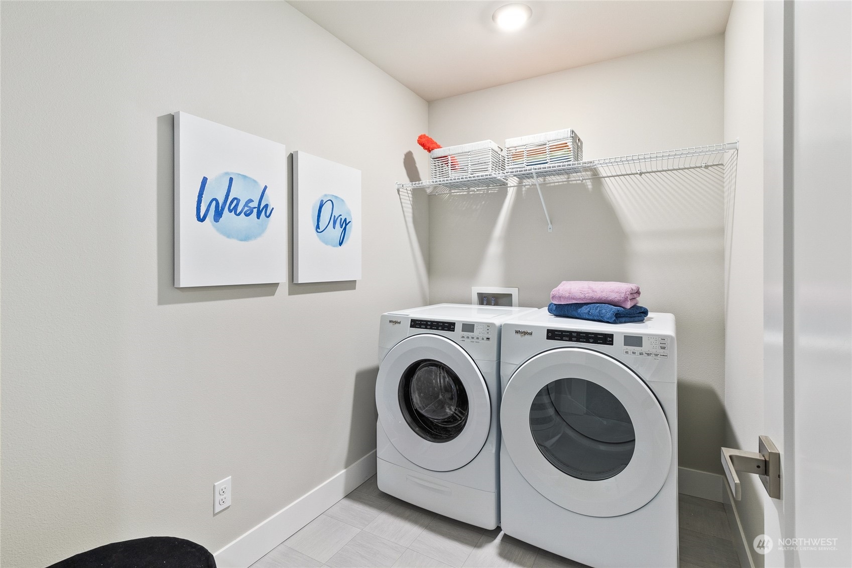 15 177th St S West, Unit IW 15 Bothell, WA 98012 - Photo 28 of 29 a utility room with dryer and washer