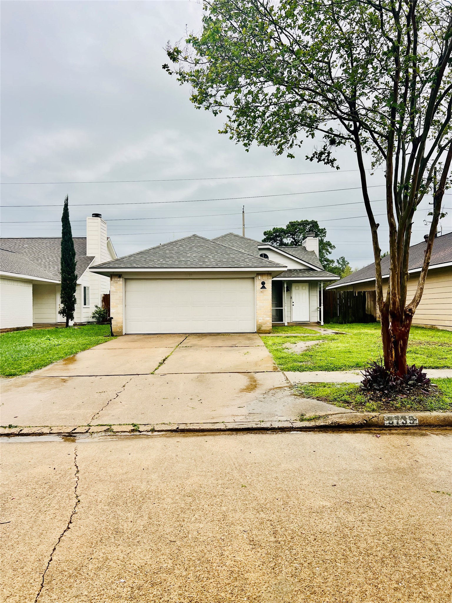 3739 Varla Lane Houston, TX 77014 - Photo 2 of 33 a house with trees in the background