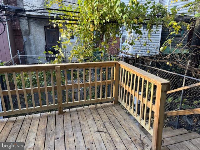 5547 Broomall Street Philadelphia, PA 19143 - Photo 14 of 17 a view of outdoor space with deck