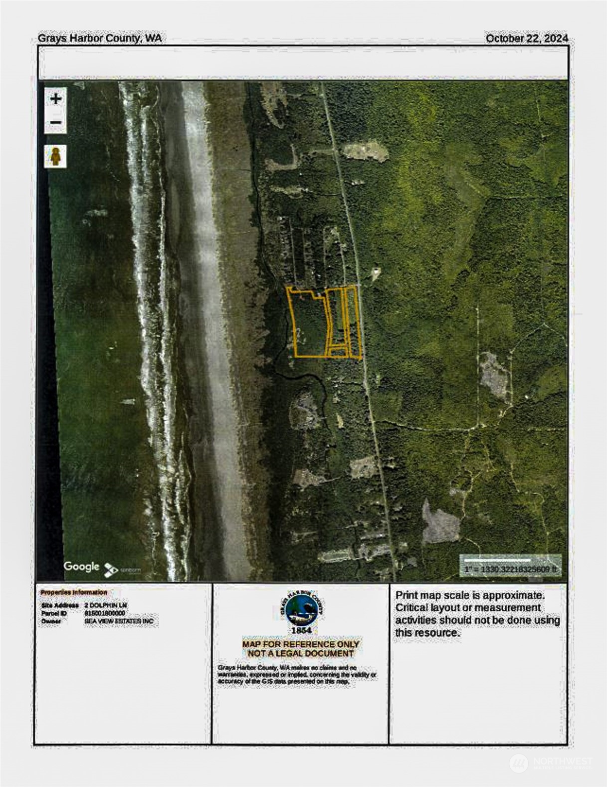 2 Dolphin Street Copalis Beach, WA 98535 - Photo 38 of 40 a view of a bathroom