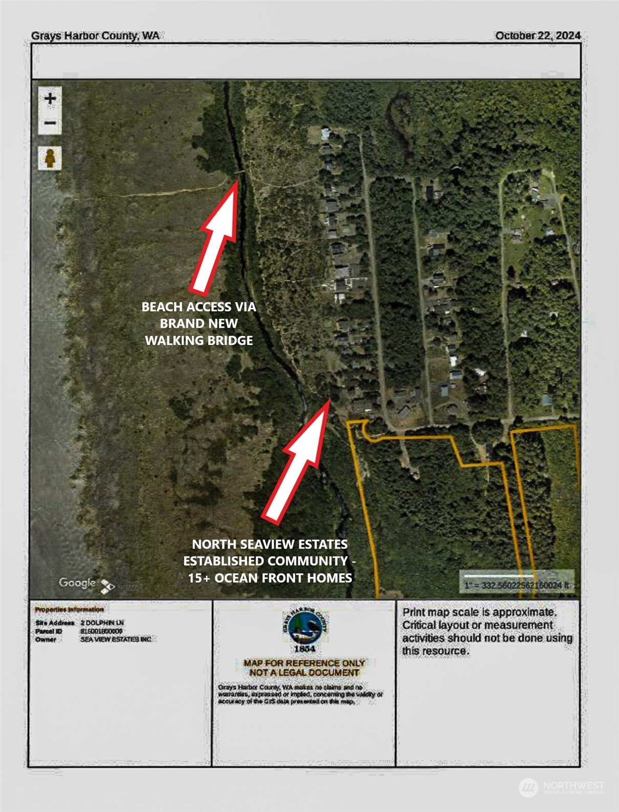 2 Dolphin Street Copalis Beach, WA 98535 - Photo 40 of 40 a view of water from a floor to ceiling window