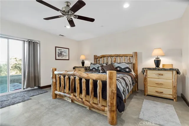 an aerial view of residential house with beach