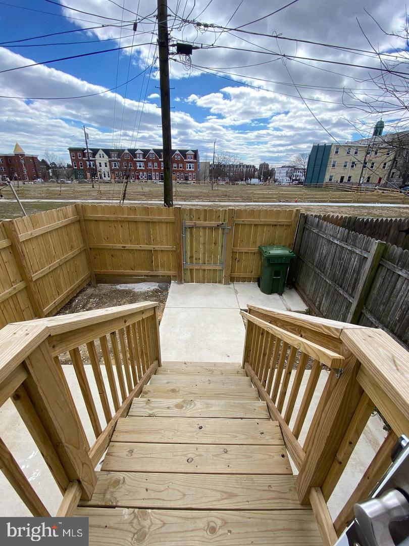 325 East 21st Street Baltimore, MD 21218 - Photo 26 of 28 a view of a roof deck