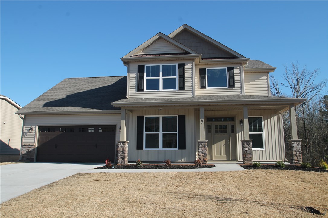 107 Capslock Trail, Unit TIFFANY FLOOR PLAN Pendleton, SC 29670 - Photo 3 of 22 Gallery Image 3