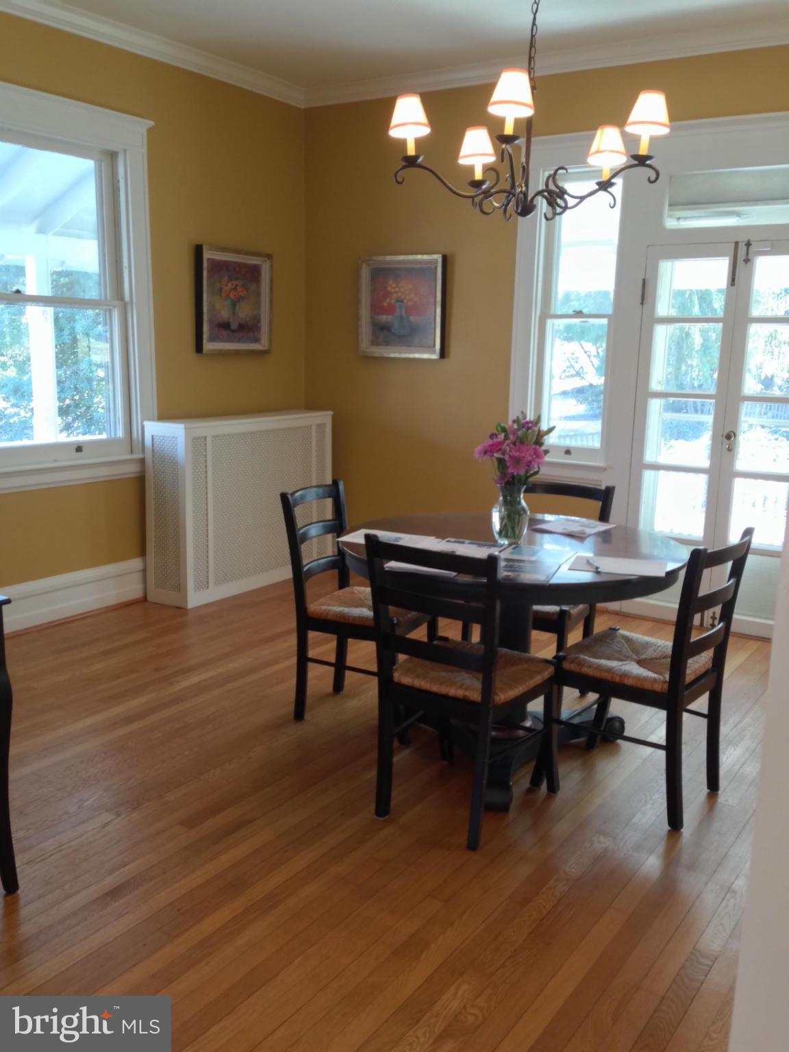 412 Hawthorn Road Baltimore, MD 21210 - Photo 6 of 30 French doors to side porch makes for great parties
