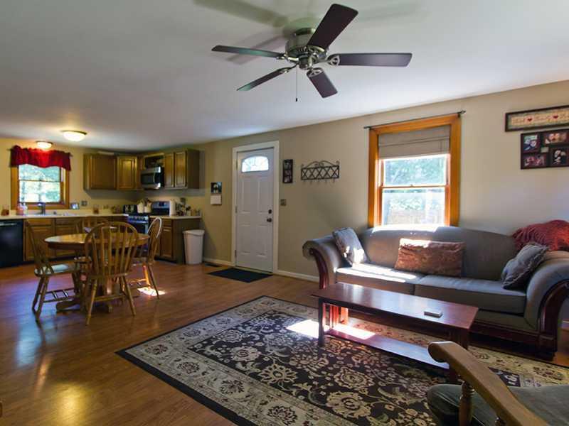 207 Gillette Road Hope, ME 04847 - Photo 17 of 17 Living Room. The open floor plan...