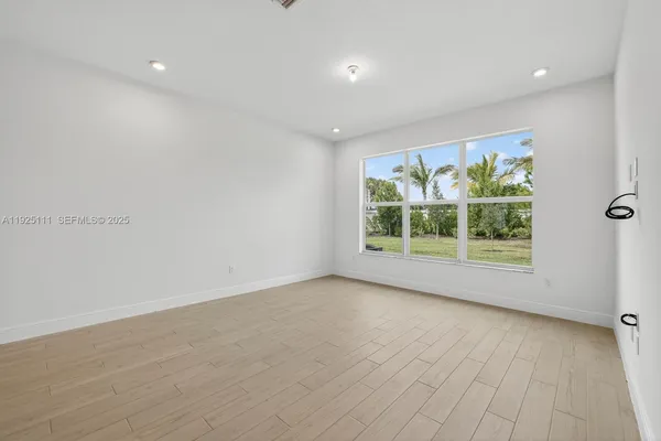 a view of room with window