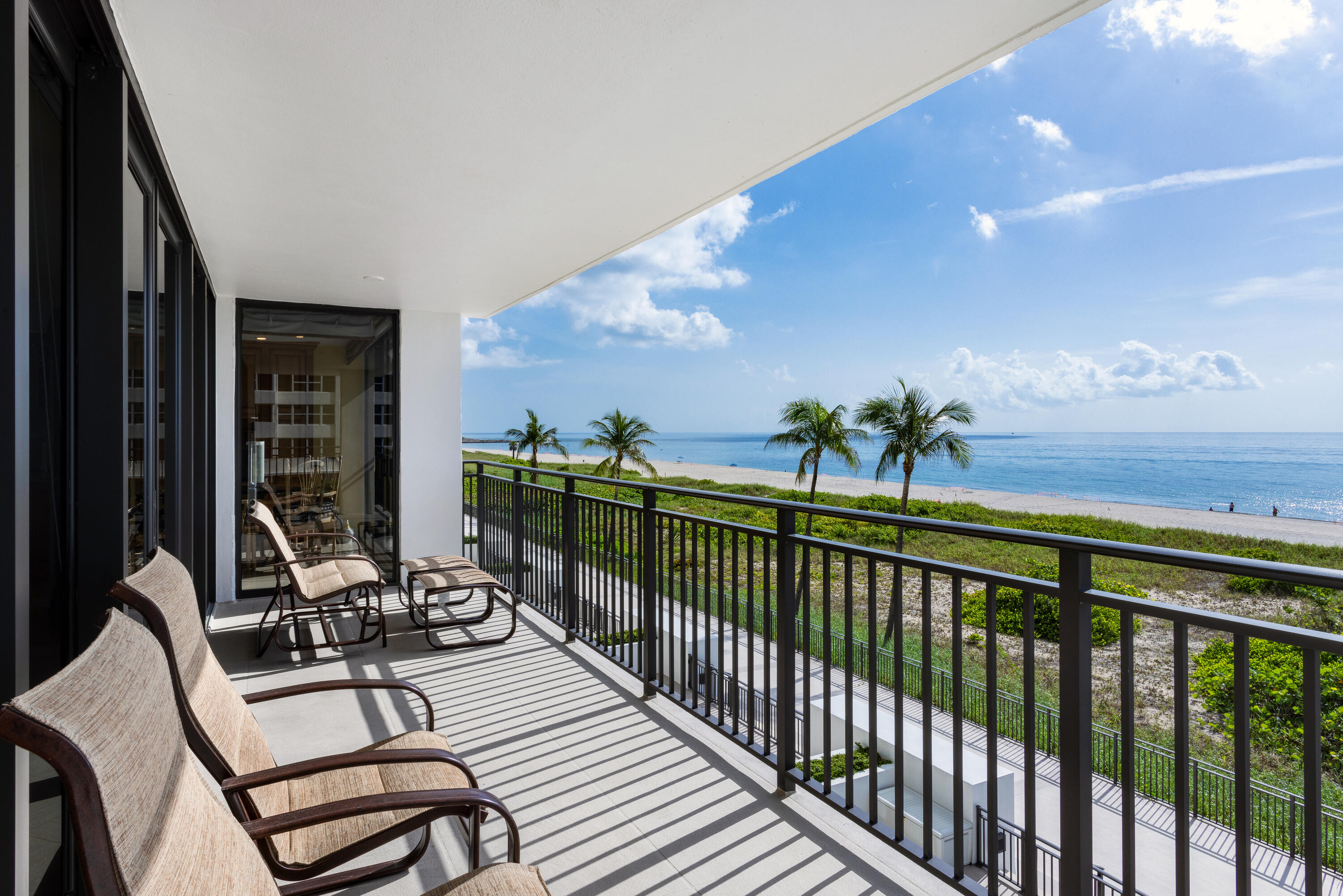 1800 South Ocean Boulevard, Unit 3F Boca Raton, FL 33432 - Photo 3 of 12 BALCONY VIEW