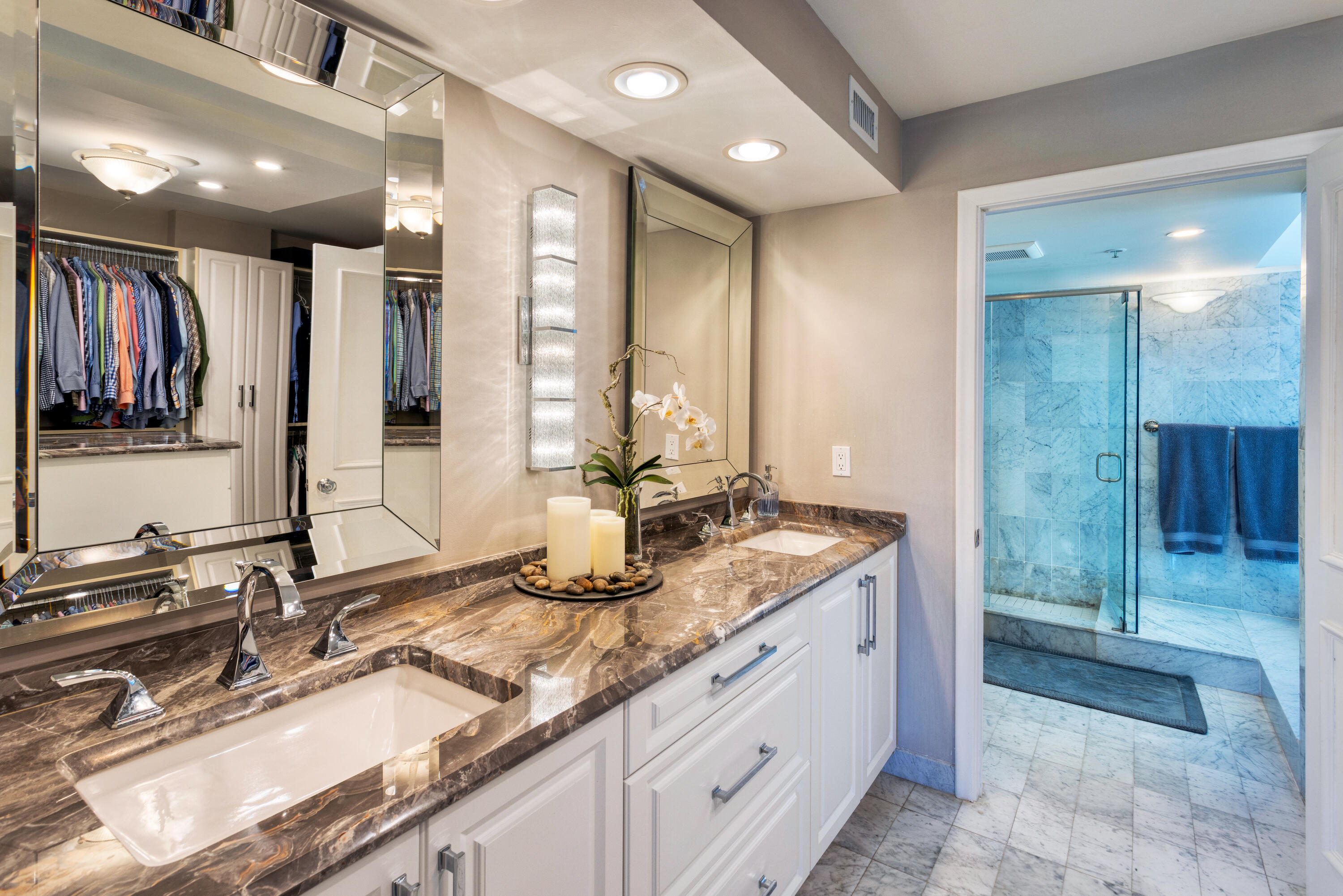 1800 South Ocean Boulevard, Unit 3F Boca Raton, FL 33432 - Photo 9 of 12 PRIMARY BATH