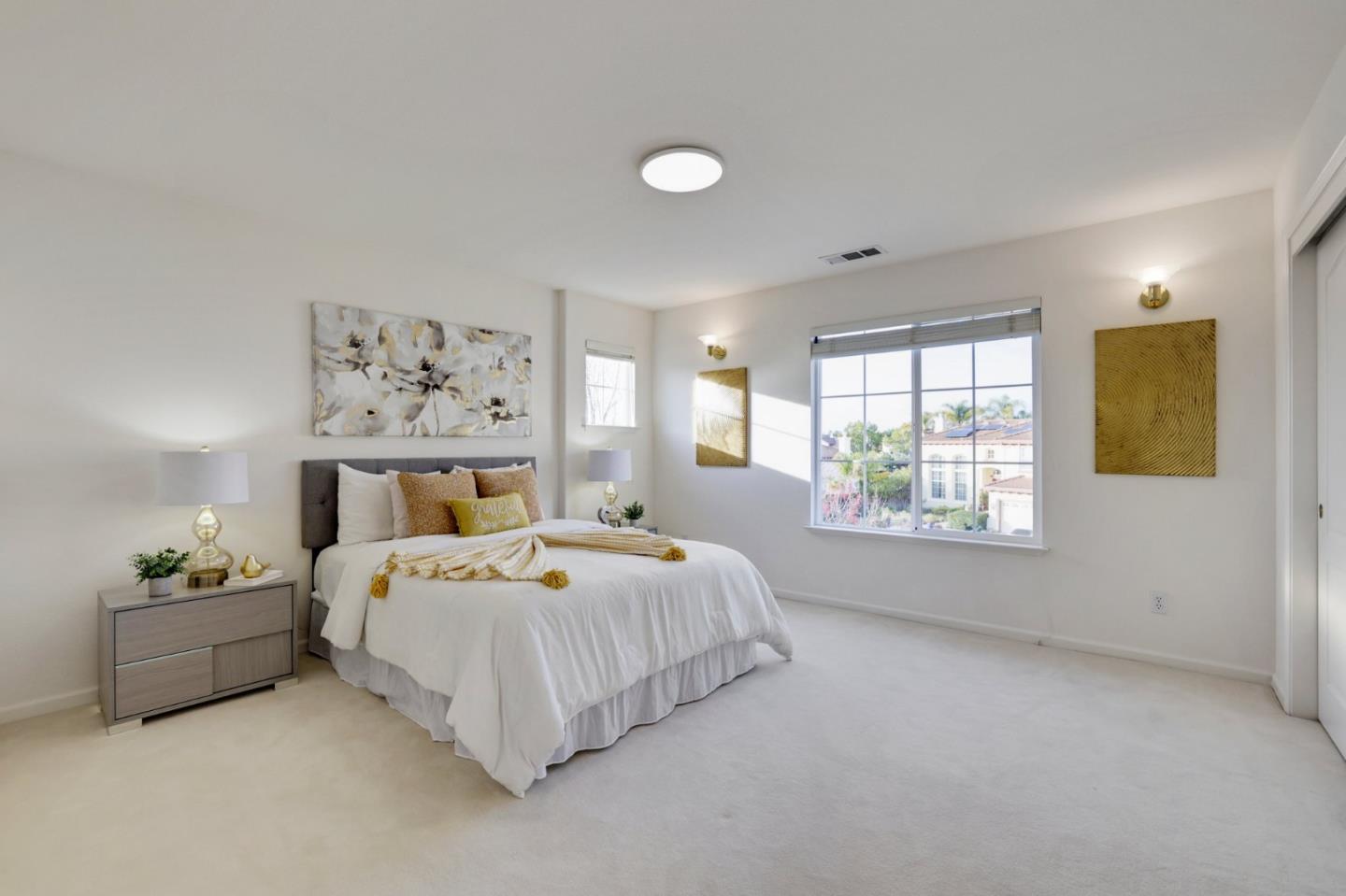 313 Lower Vintners Circle Fremont, CA 94539 - Photo 31 of 50 a bedroom with a bed and a window