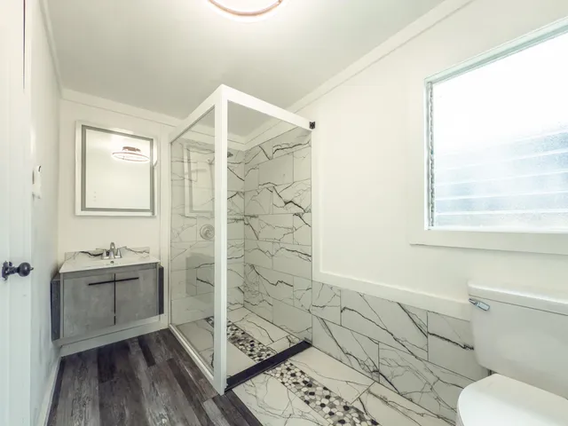 a view of a bathroom