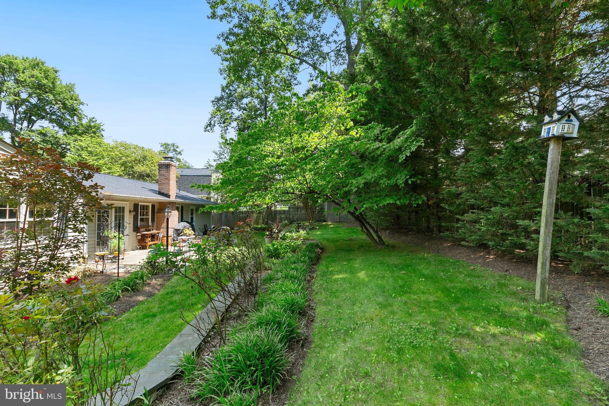 3004 Bluff Point Lane Silver Spring, MD 20906 - Photo 59 of 74 a view of backyard of house with green space