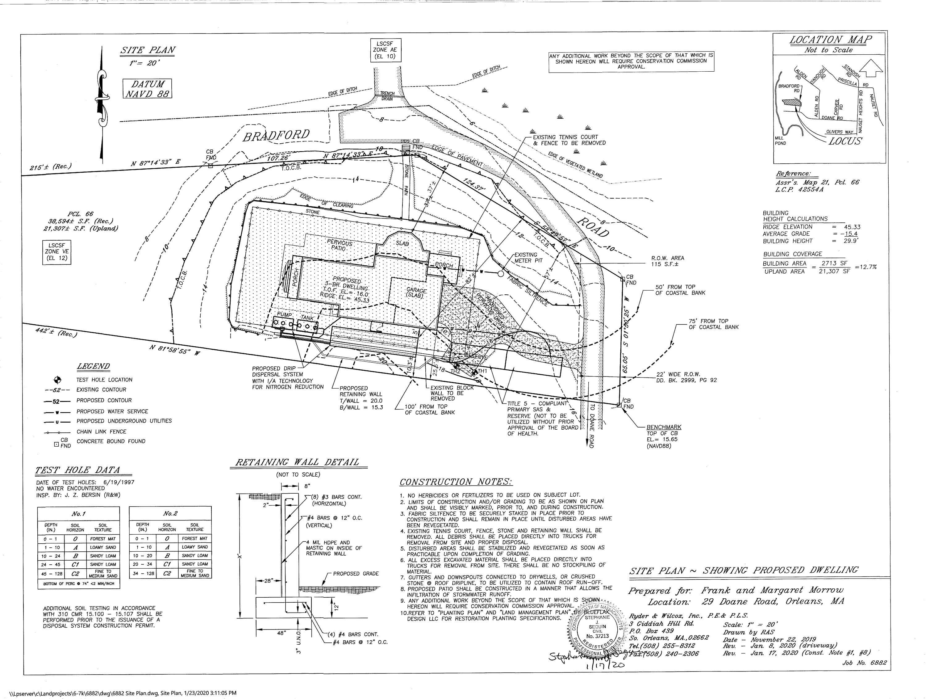 29 Doane Way Orleans, MA 02653 - Photo 4 of 13 Site Plan