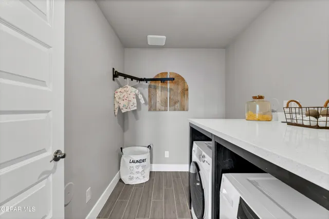 a view of table and chair