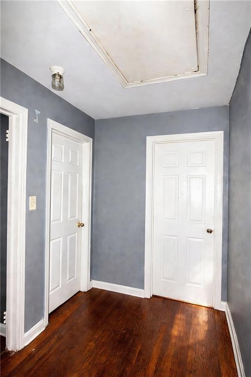 154 Privette Road Southwest Marietta, GA 30008 - Photo 20 of 28 a view of an empty room with wooden floor