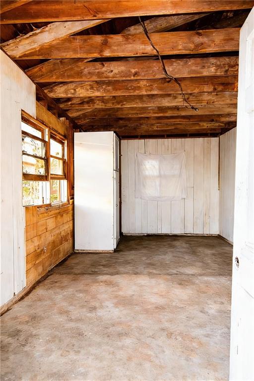 154 Privette Road Southwest Marietta, GA 30008 - Photo 8 of 28 a view of a room with wooden walls