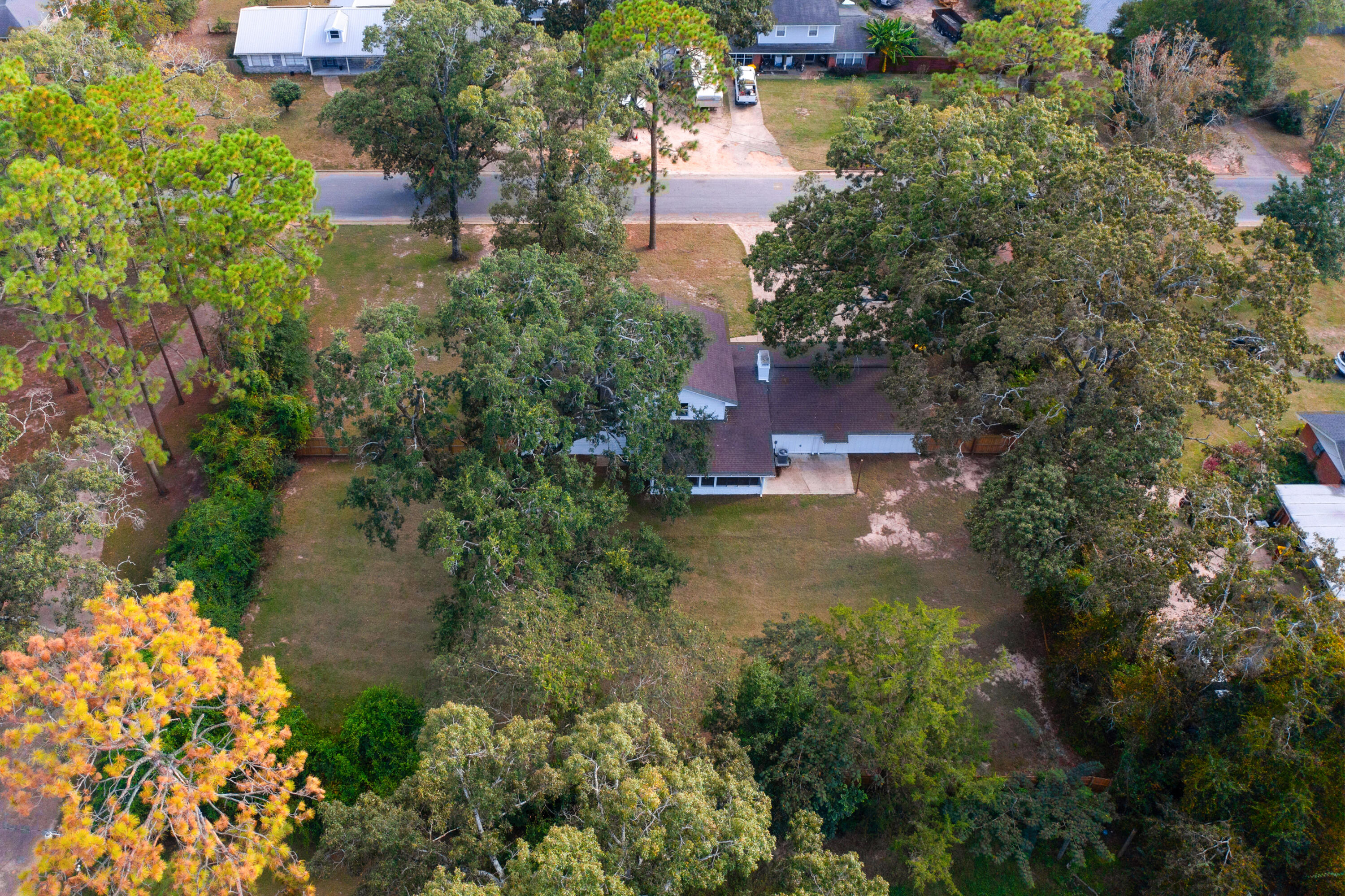 147 Gillis Drive Crestview, FL 32536 - Photo 61 of 62 an aerial view of a house with a yard