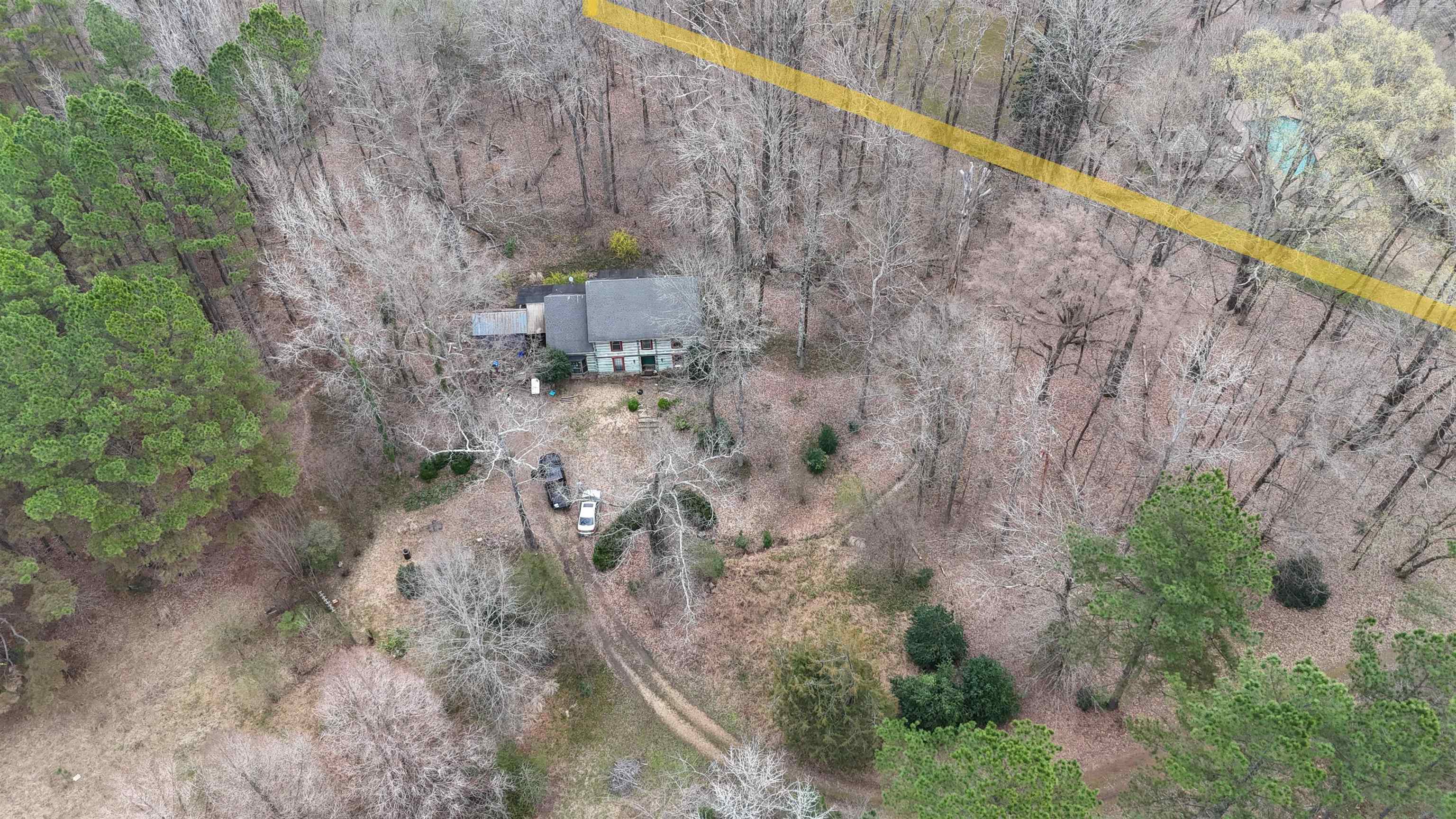 11338 Monterey Road Eads, TN 38028 - Photo 15 of 16 a view of a wooden wall with a backyard