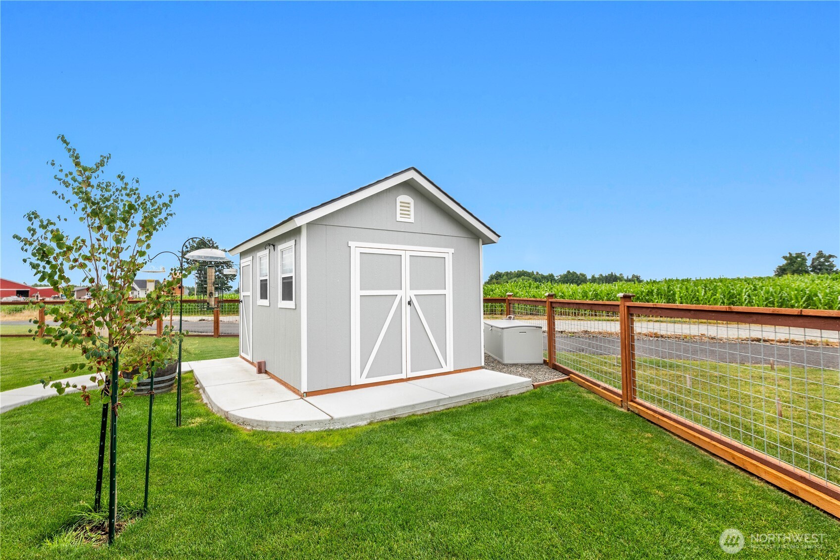 2068 Bowfin Way Lynden, WA 98264 - Photo 23 of 35 a view of a house with a yard balcony and a tree