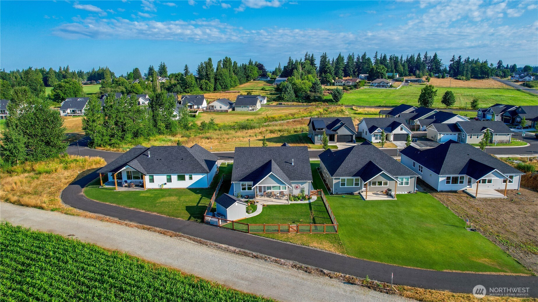 2068 Bowfin Way Lynden, WA 98264 - Photo 34 of 35 an aerial view of tennis court