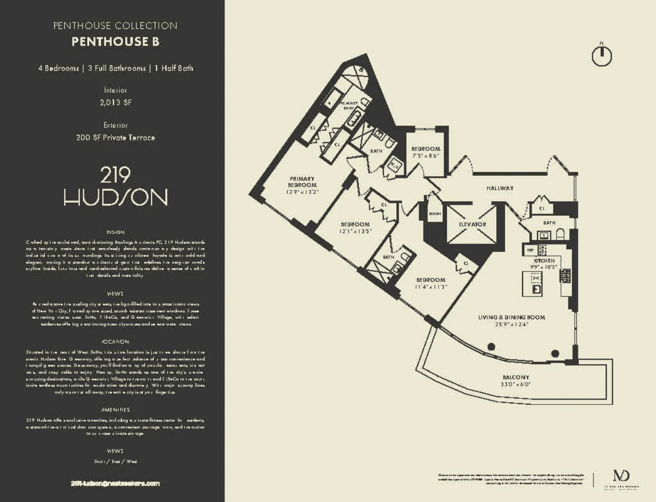 219 Hudson Street, Unit PH9 Manhattan, NY 10013 - Photo 13 of 13