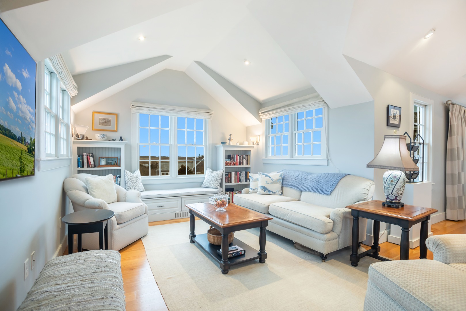 5 Tautemo Way Nantucket, MA 02554 - Photo 13 of 30 a living room with furniture and a wooden floor