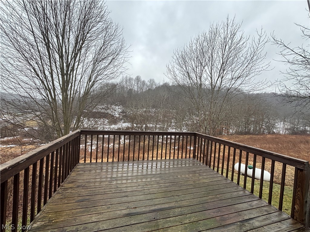 4301 Steubenville Road Southeast Amsterdam, OH 43903 - Photo 10 of 27 wood deck off of kitchen